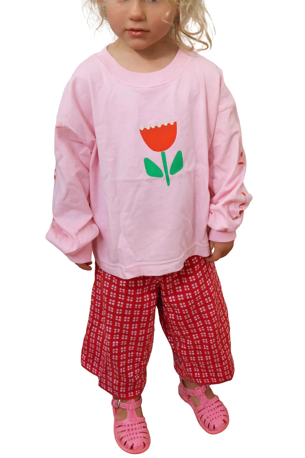 Mini Bloom Long Sleeve | Pink