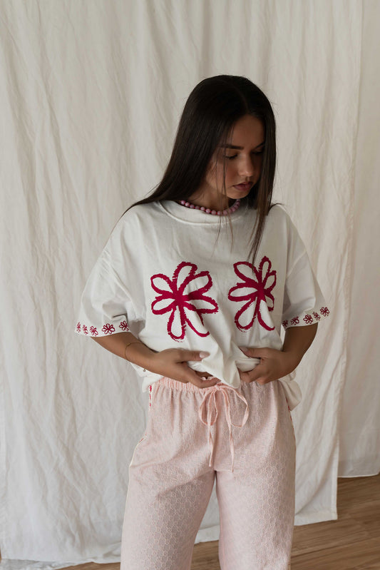 Bloom Tee | White