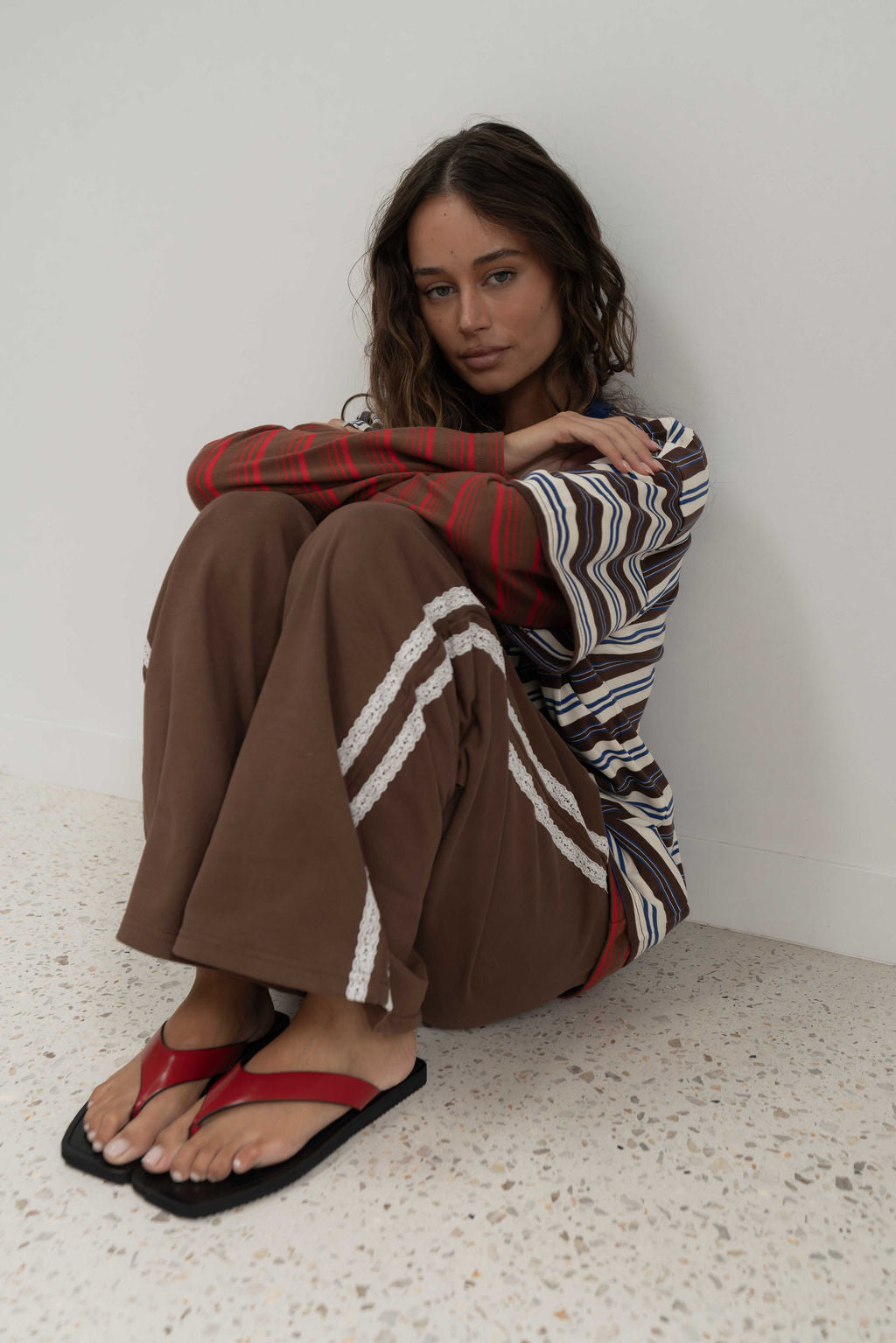 Bobbi Pant | Lace Cacao