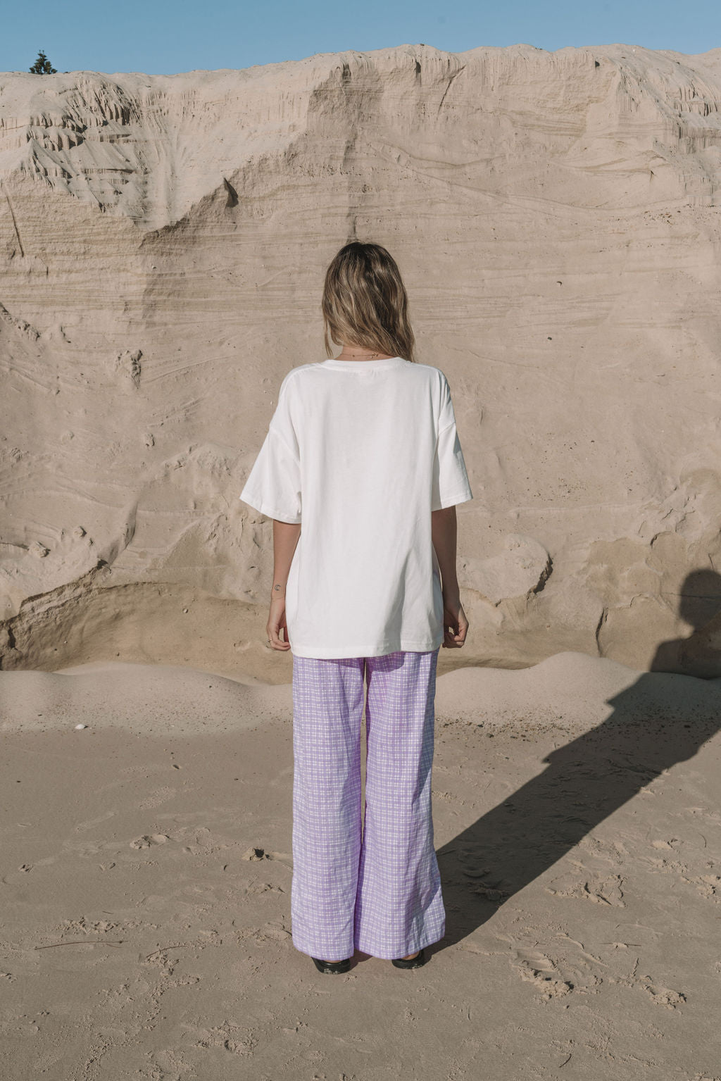 Astrid Oversized Tee | White