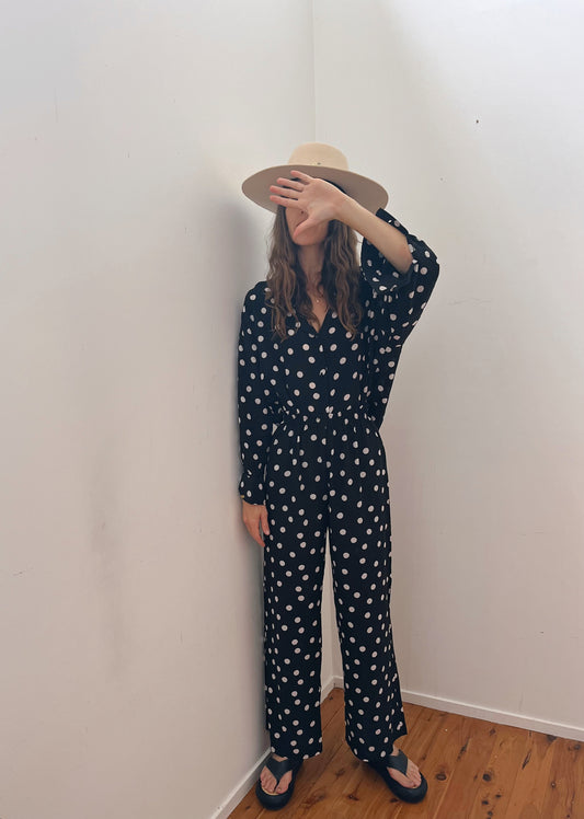 Eula Pant 'polka dot’ | Black & White