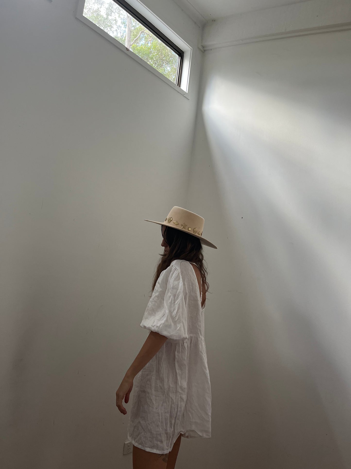 The Flora Dress | White