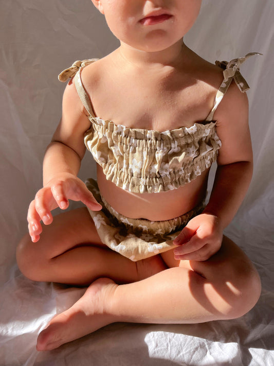 baby babyclothes crop toddler clothing mini strappy crop