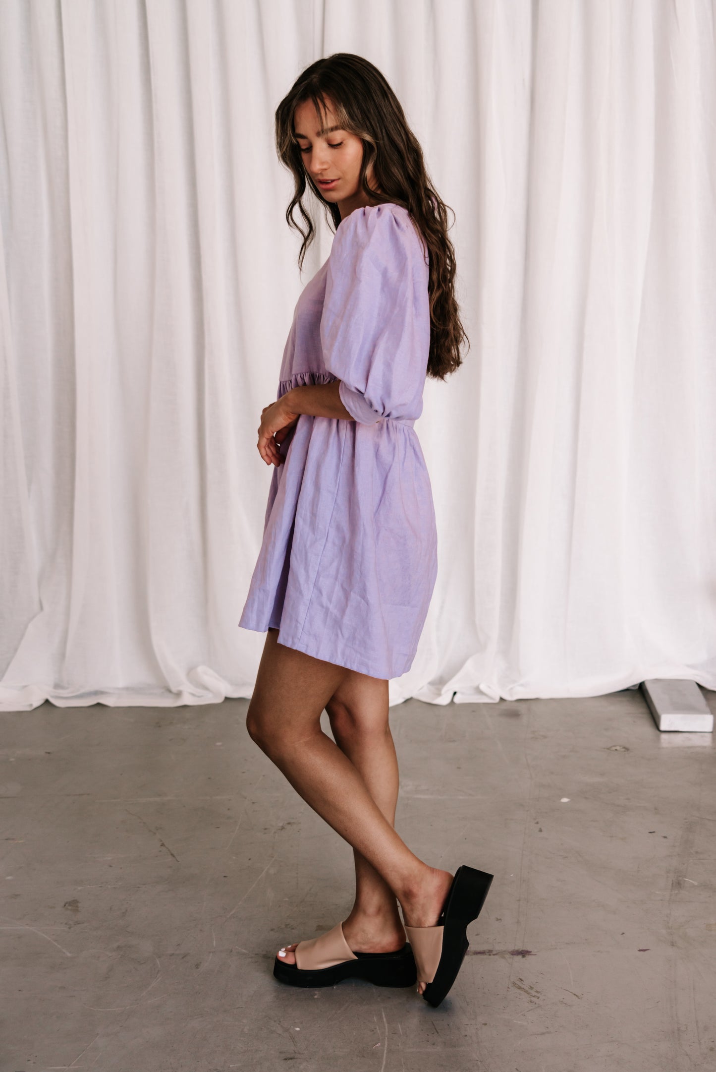 The Flora Dress | Lilac