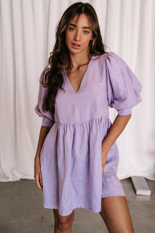 The Flora Dress | Lilac