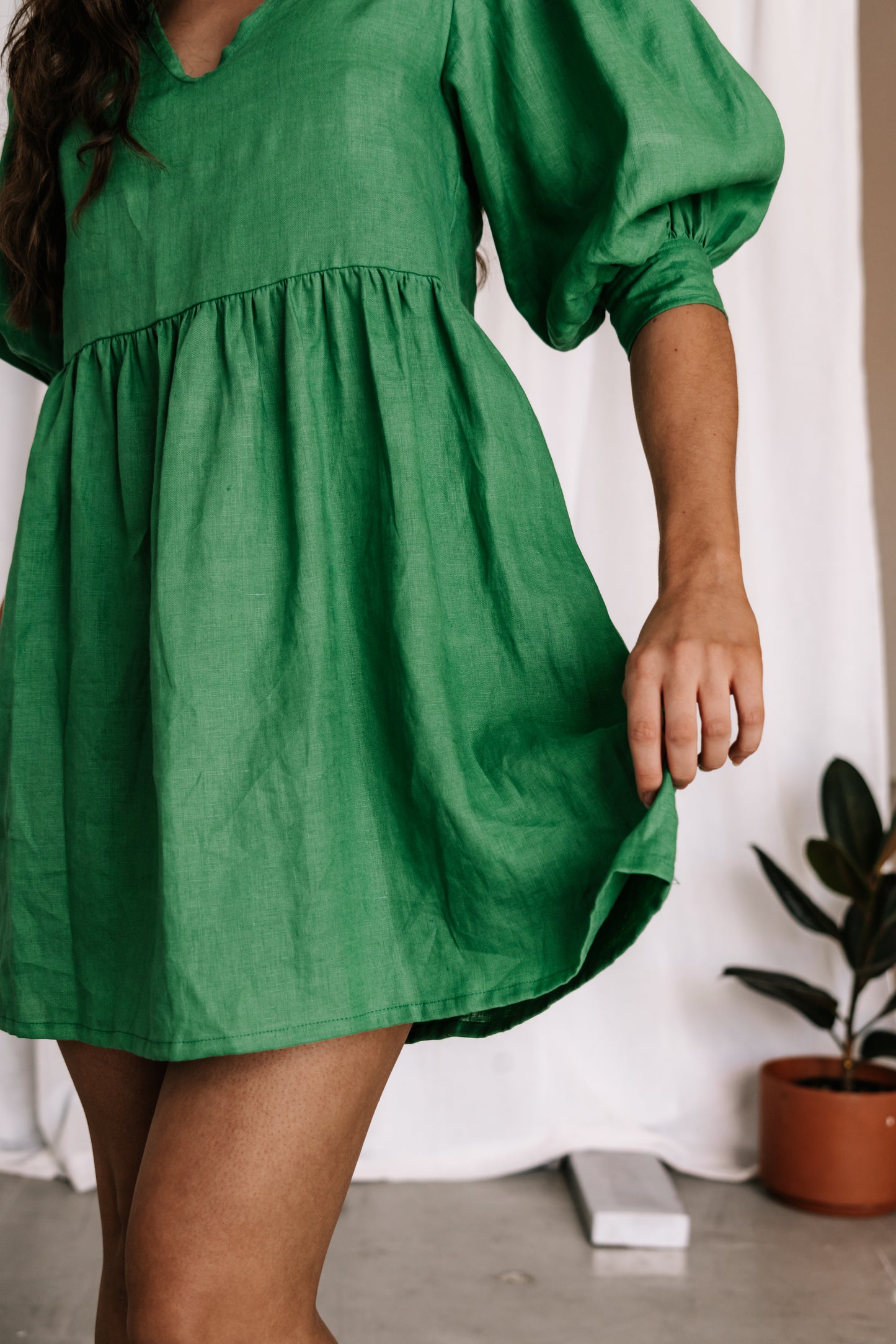 The Flora Dress | Green