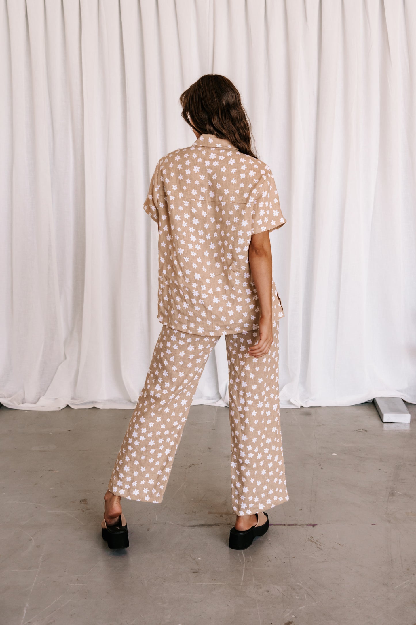 Capri Shirt | Daisy Hazelnut