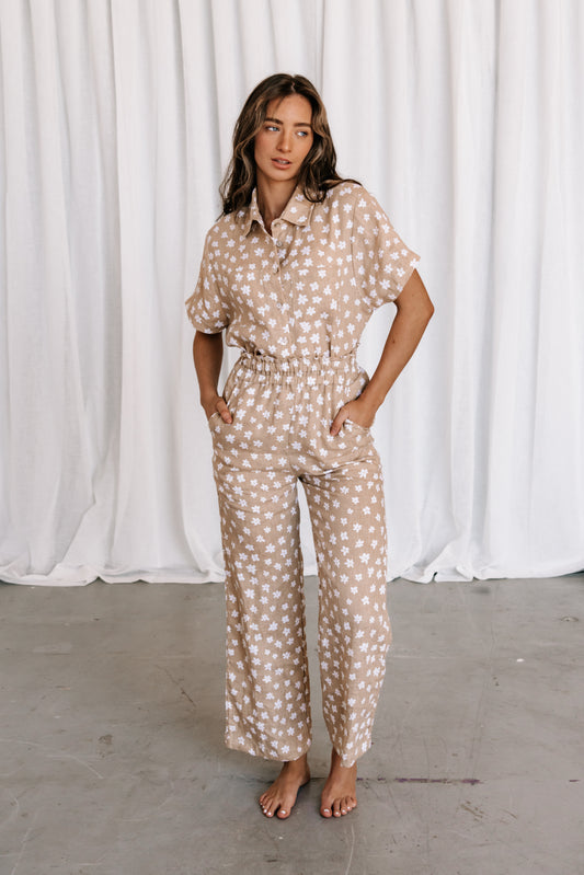 Aggie Pant | Daisy Hazelnut