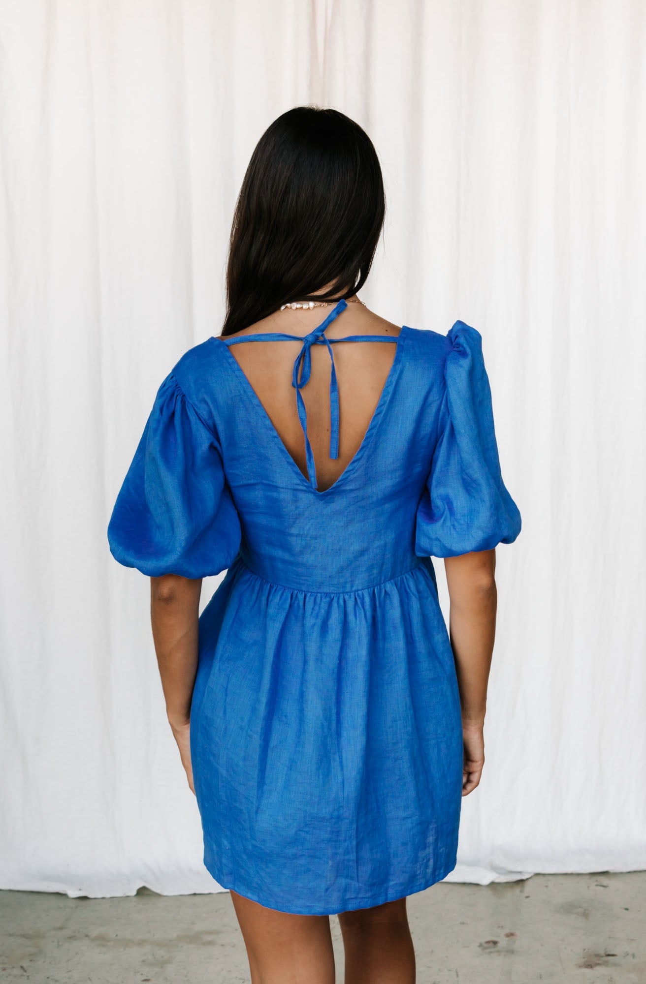 The Elsa Dress | Electric Blue