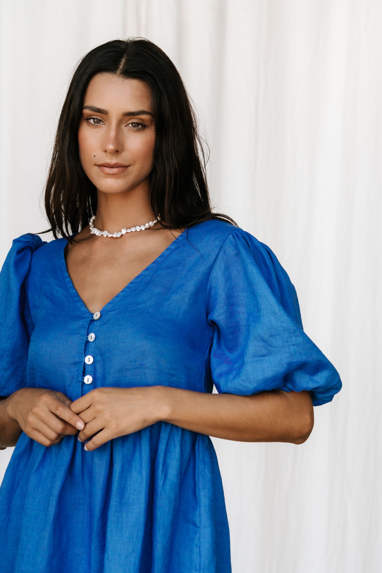 The Elsa Dress | Electric Blue