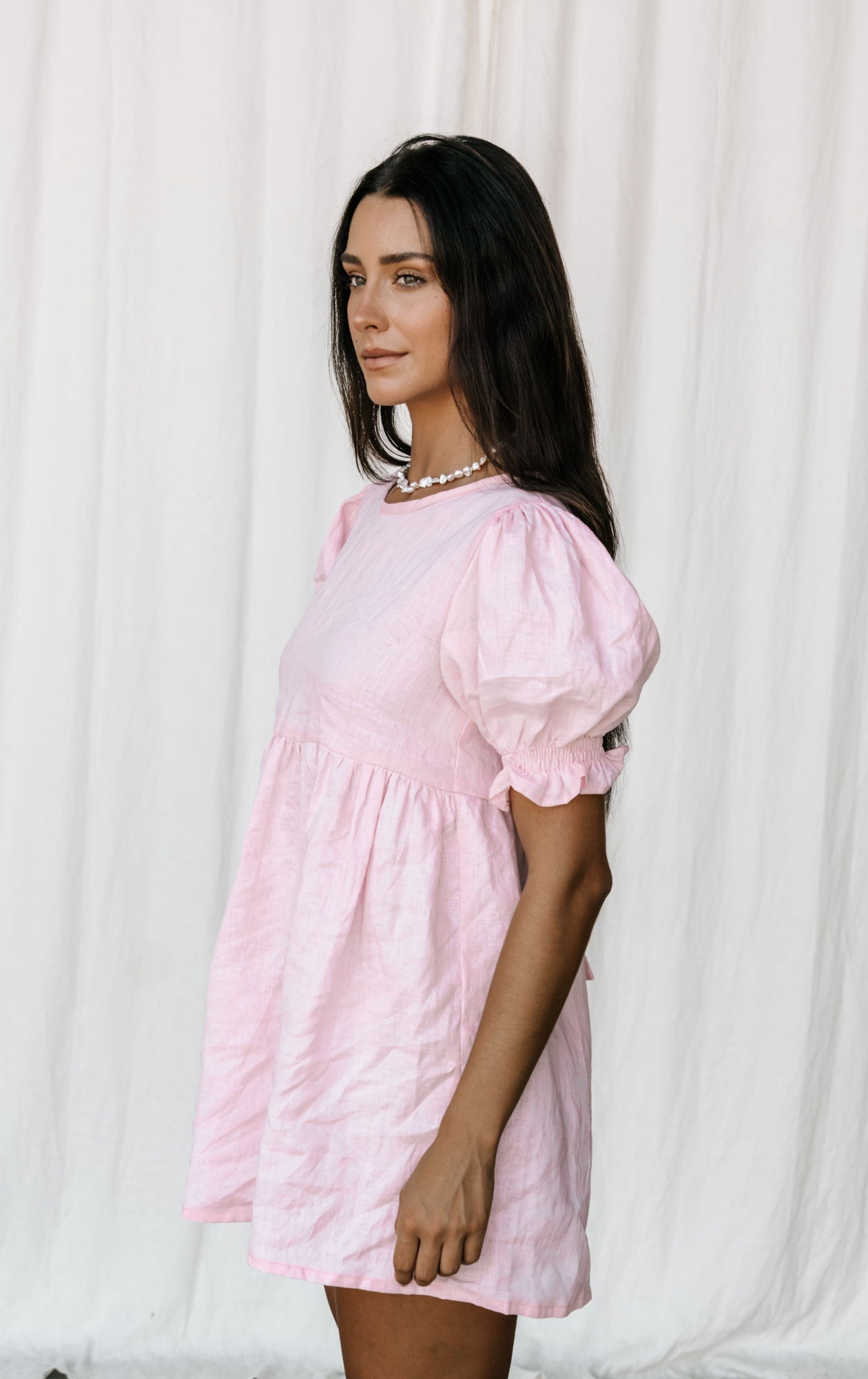 Minnie Dress | Baby Pink