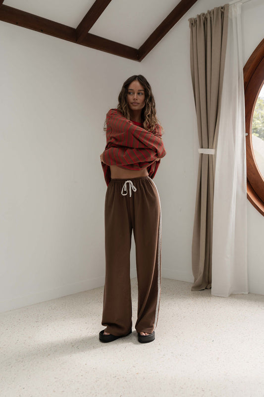 Bobbi Pant | Lace Cacao