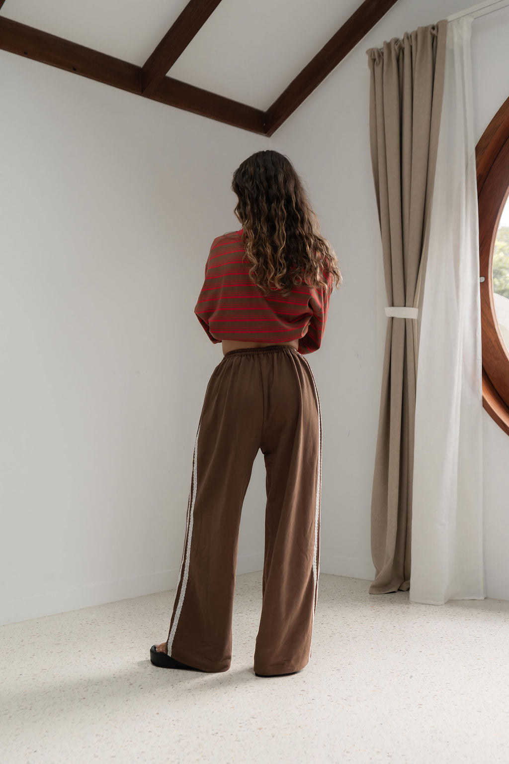 Bobbi Pant | Lace Cacao