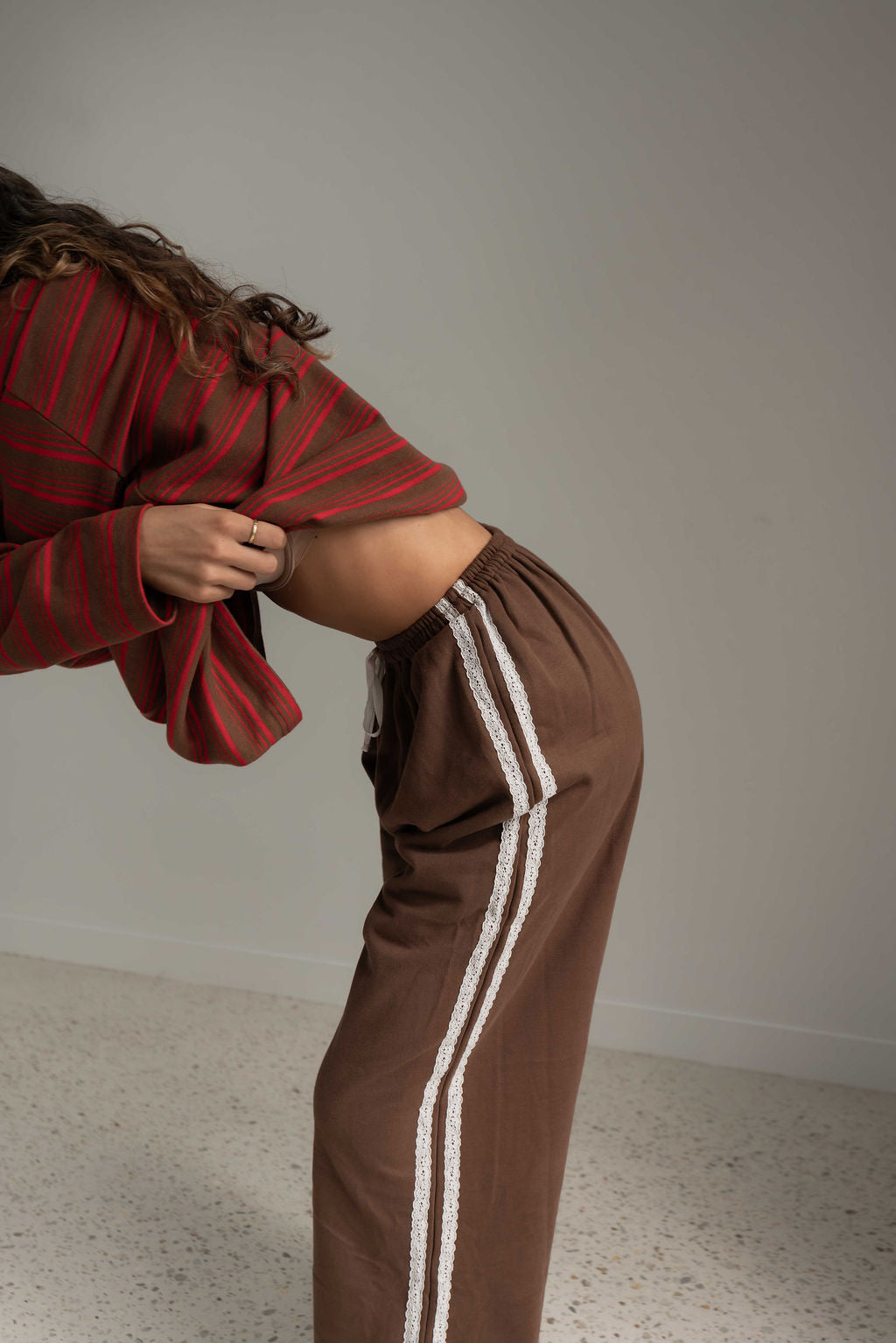 Bobbi Pant | Lace Cacao