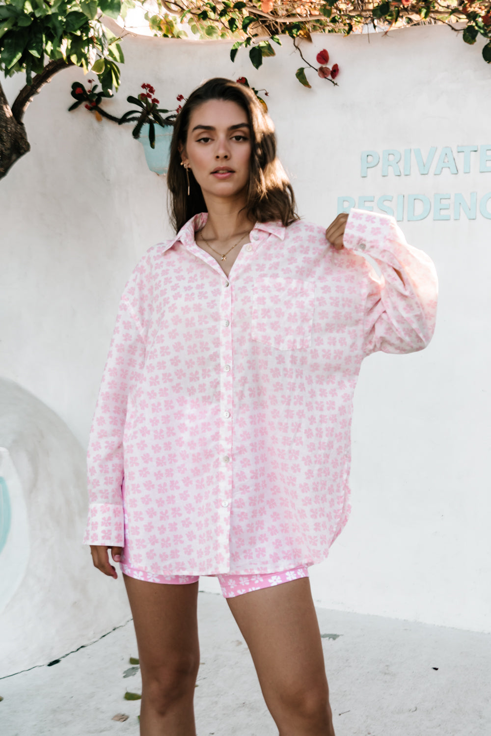 Elsie Oversized Shirt | Flowa