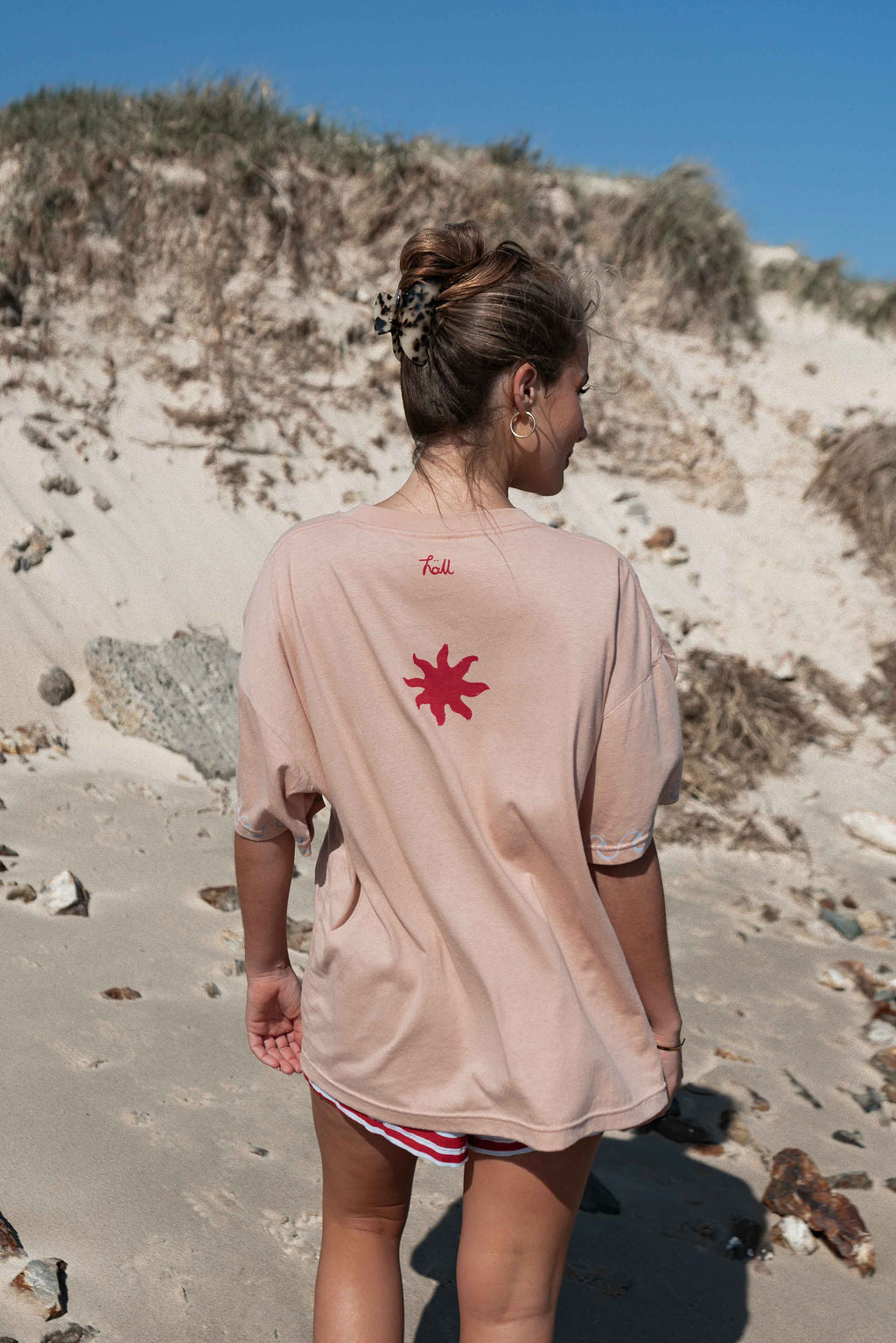 Sun Dip Tee | Dusty Pink