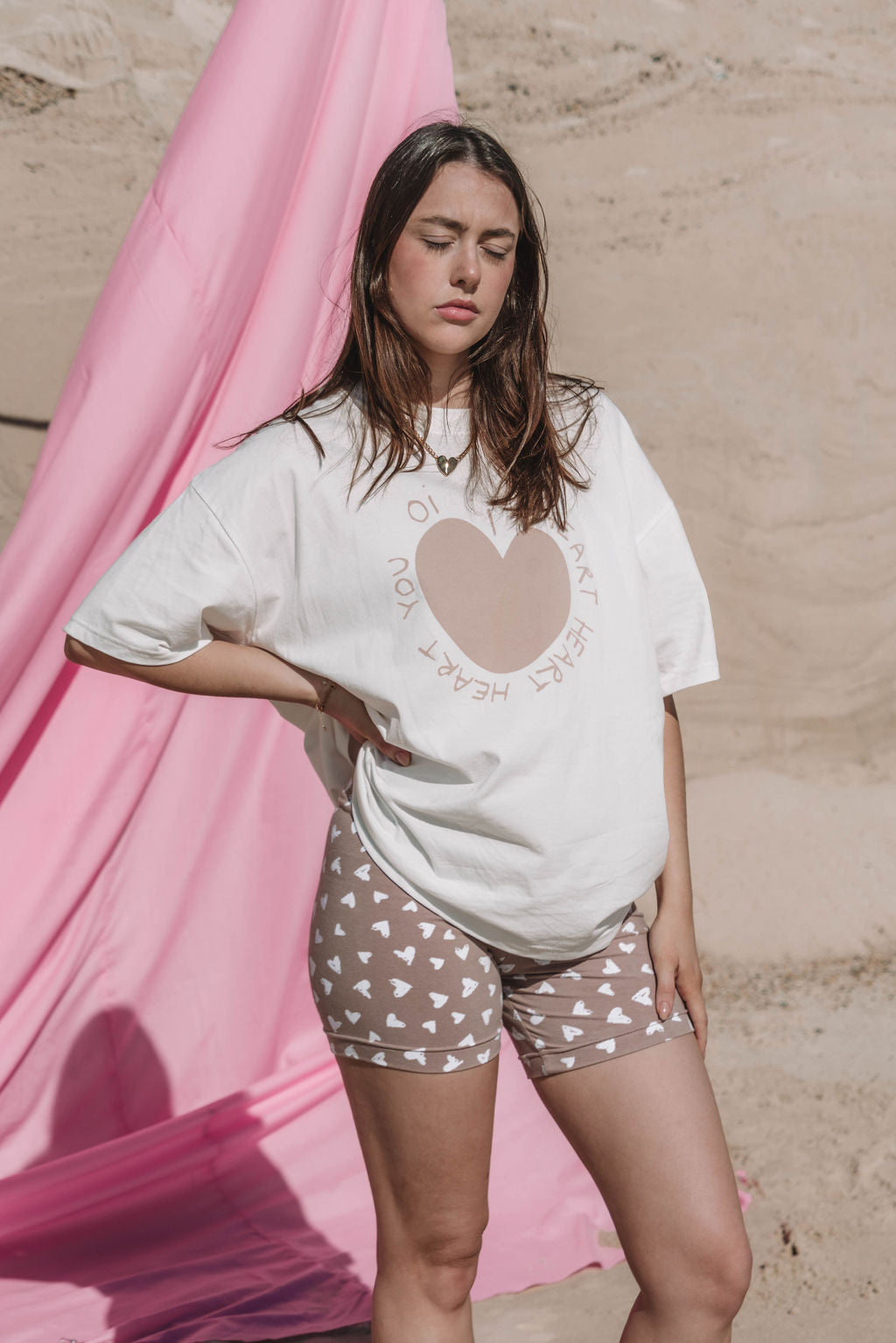 Heart You Tee | Sand