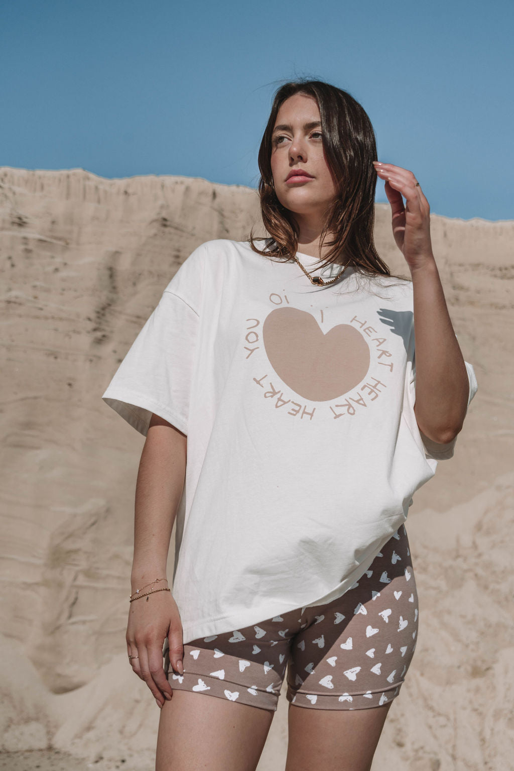 Heart You Tee | Sand