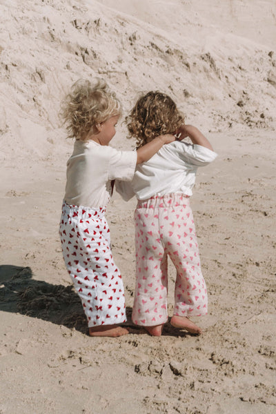 Mini Bobbi Pant | Heart 'Butter + Pink'