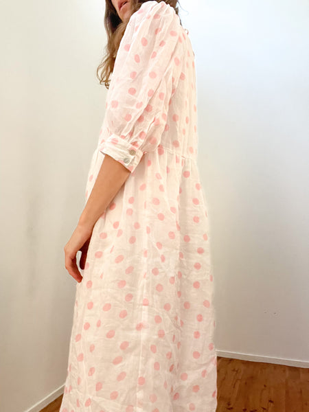 The Rosa Dress ‘polkadot’ | Pink