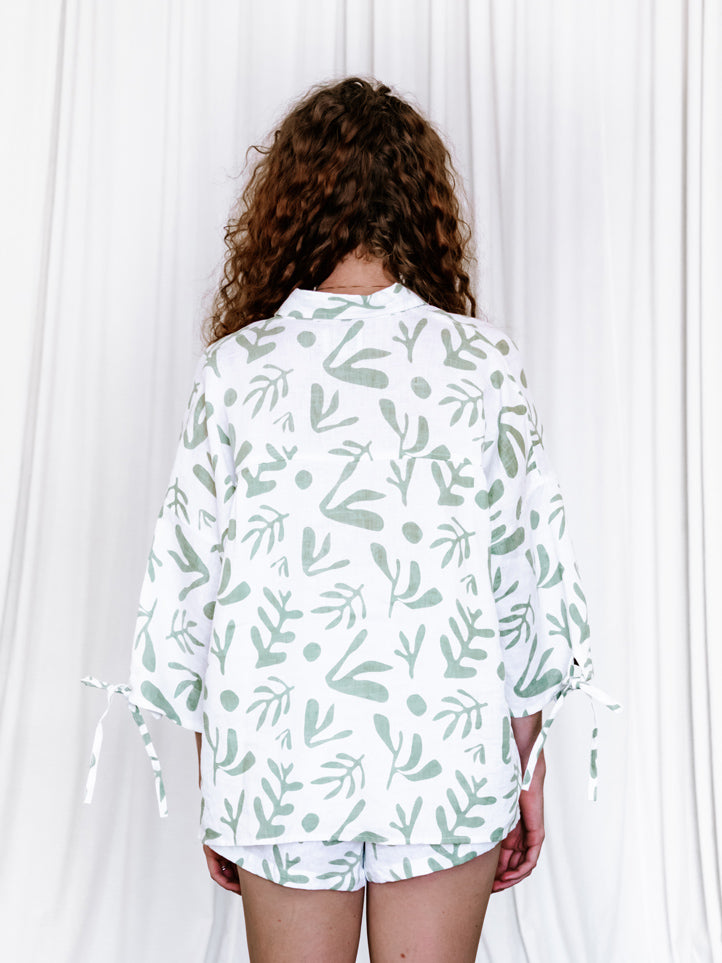 Resort Shirt 'Troppo Print' | Green