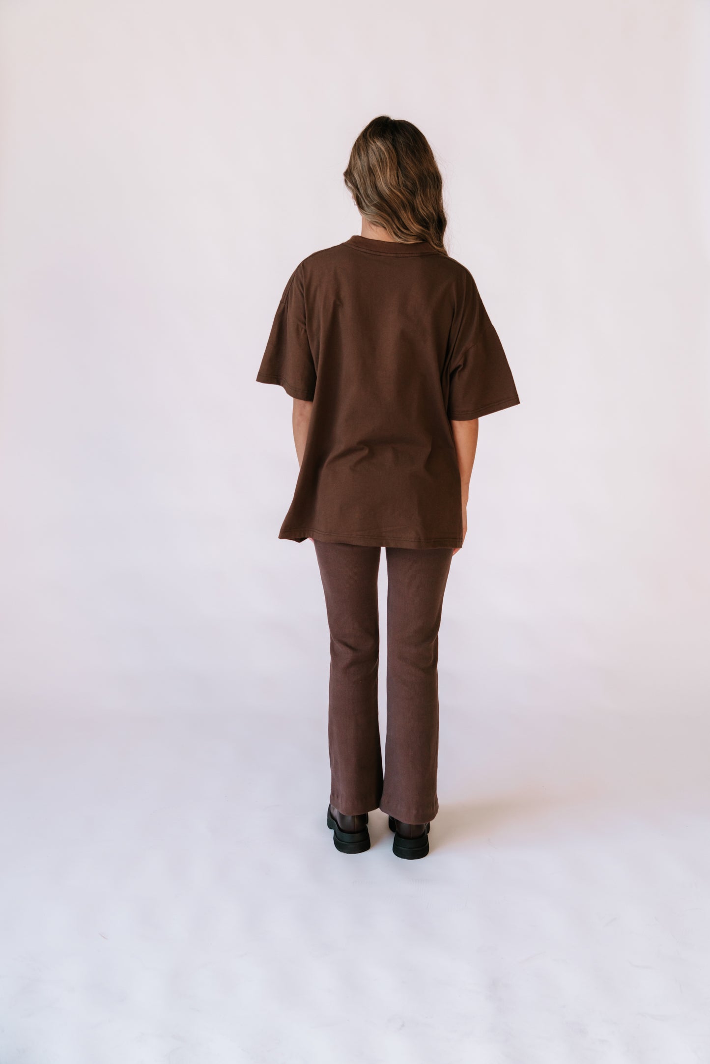 Astrid Oversized Tee | Chocolate