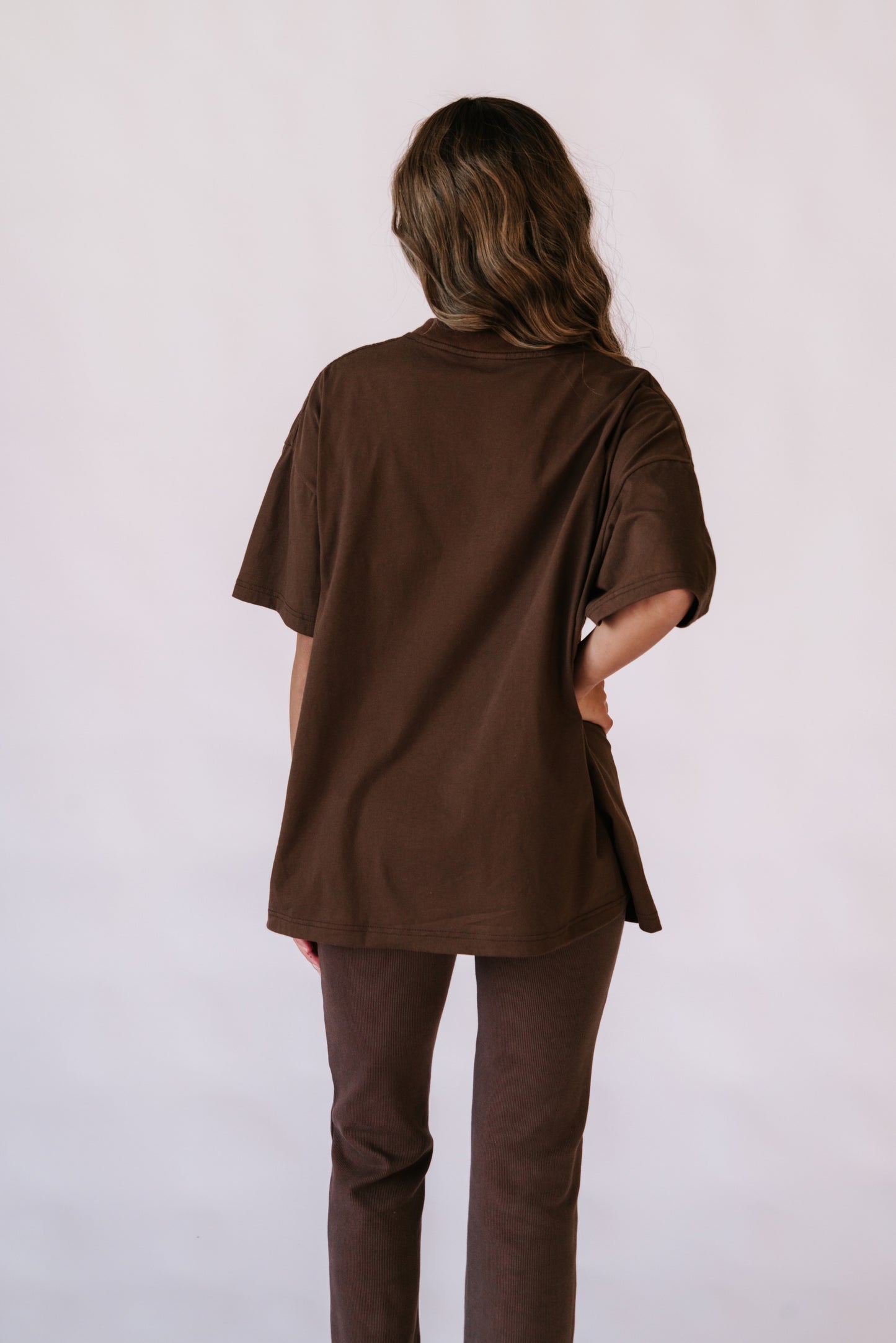 Astrid Oversized Tee | Chocolate