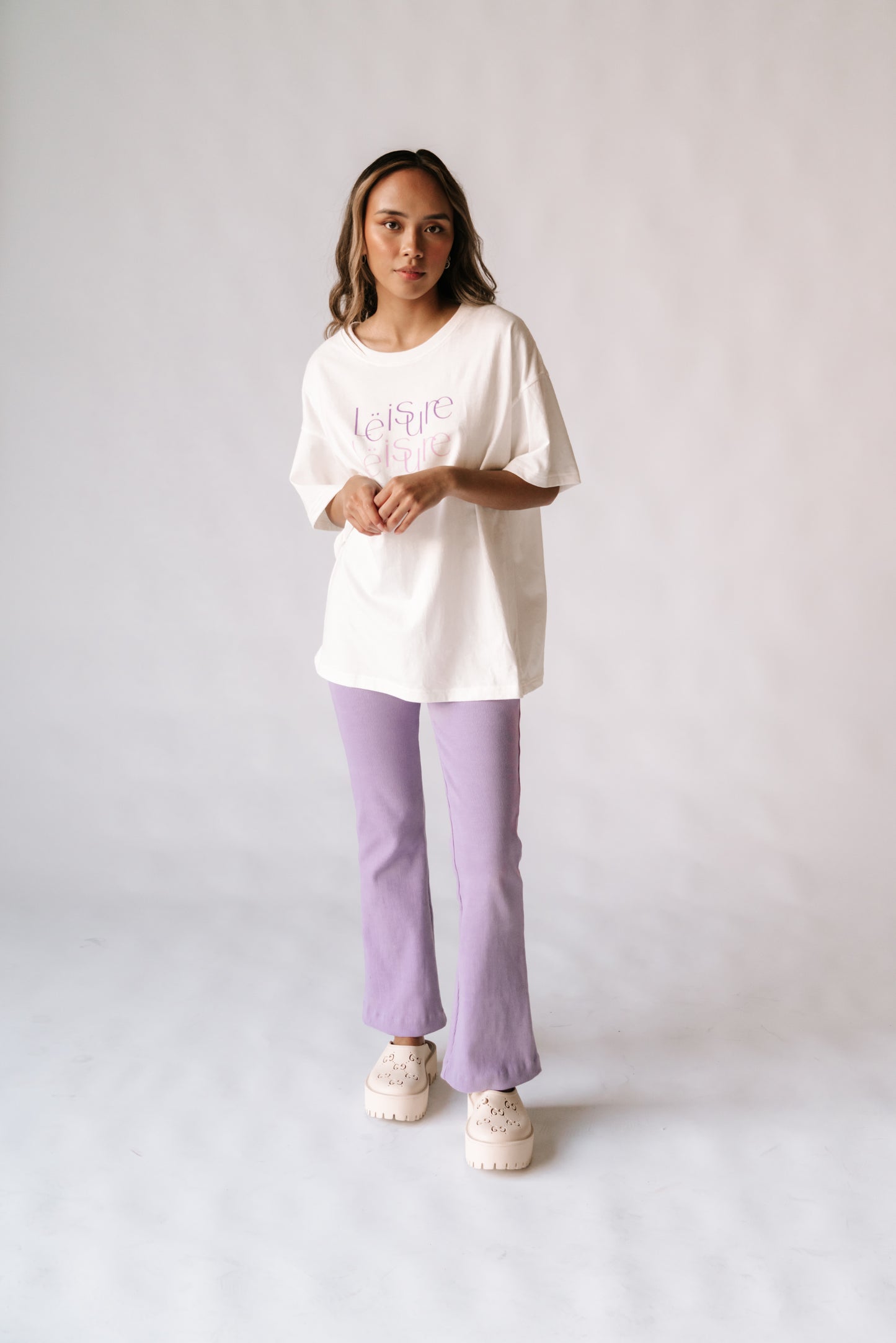 The Lëisure Tee | Lilac