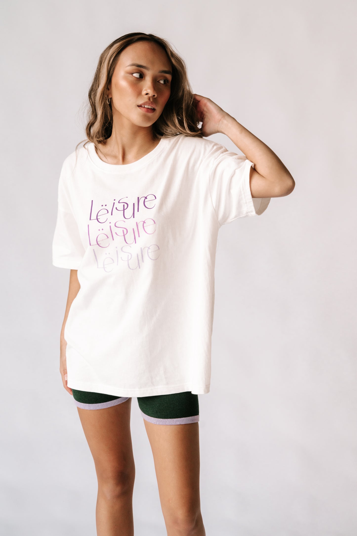 The Lëisure Tee | Lilac