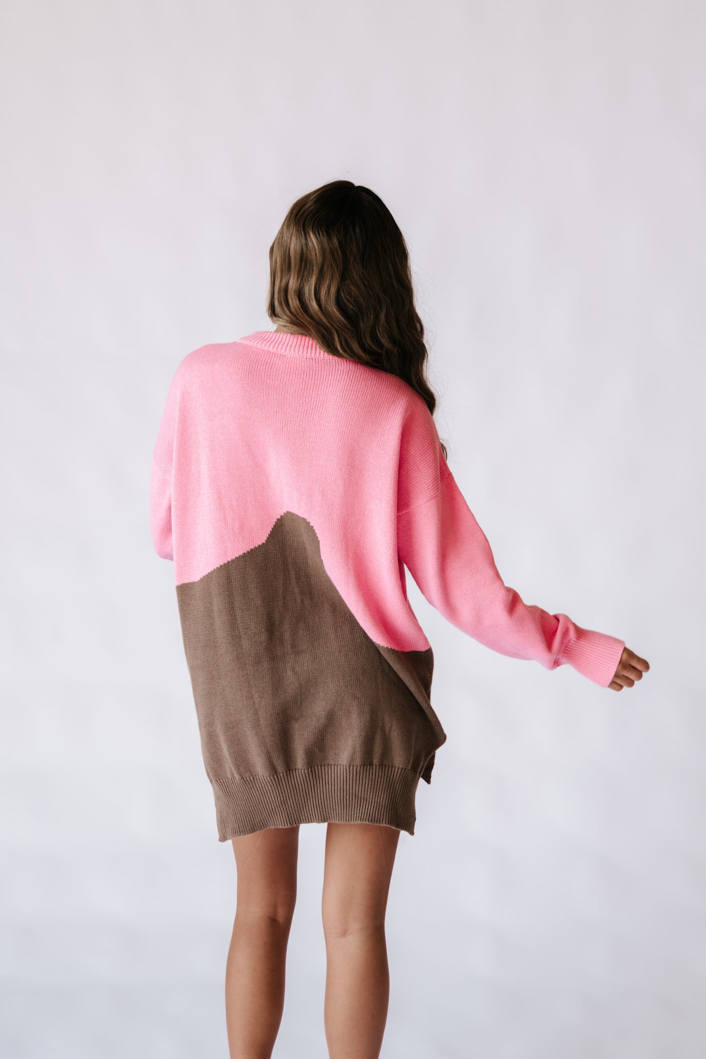 The Wave Jumper | Pink / Mocha