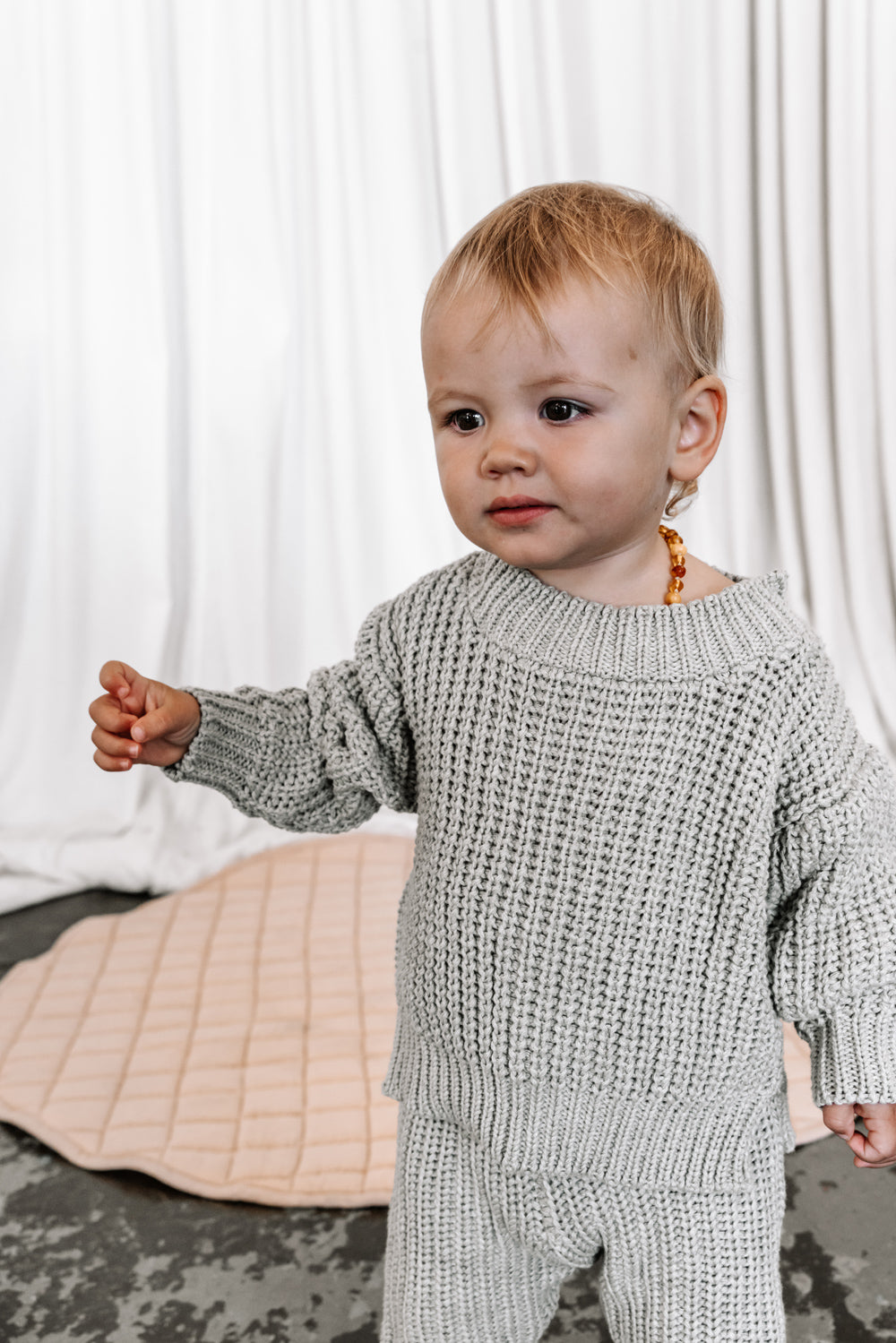 Posey Knit Jumper | Sage