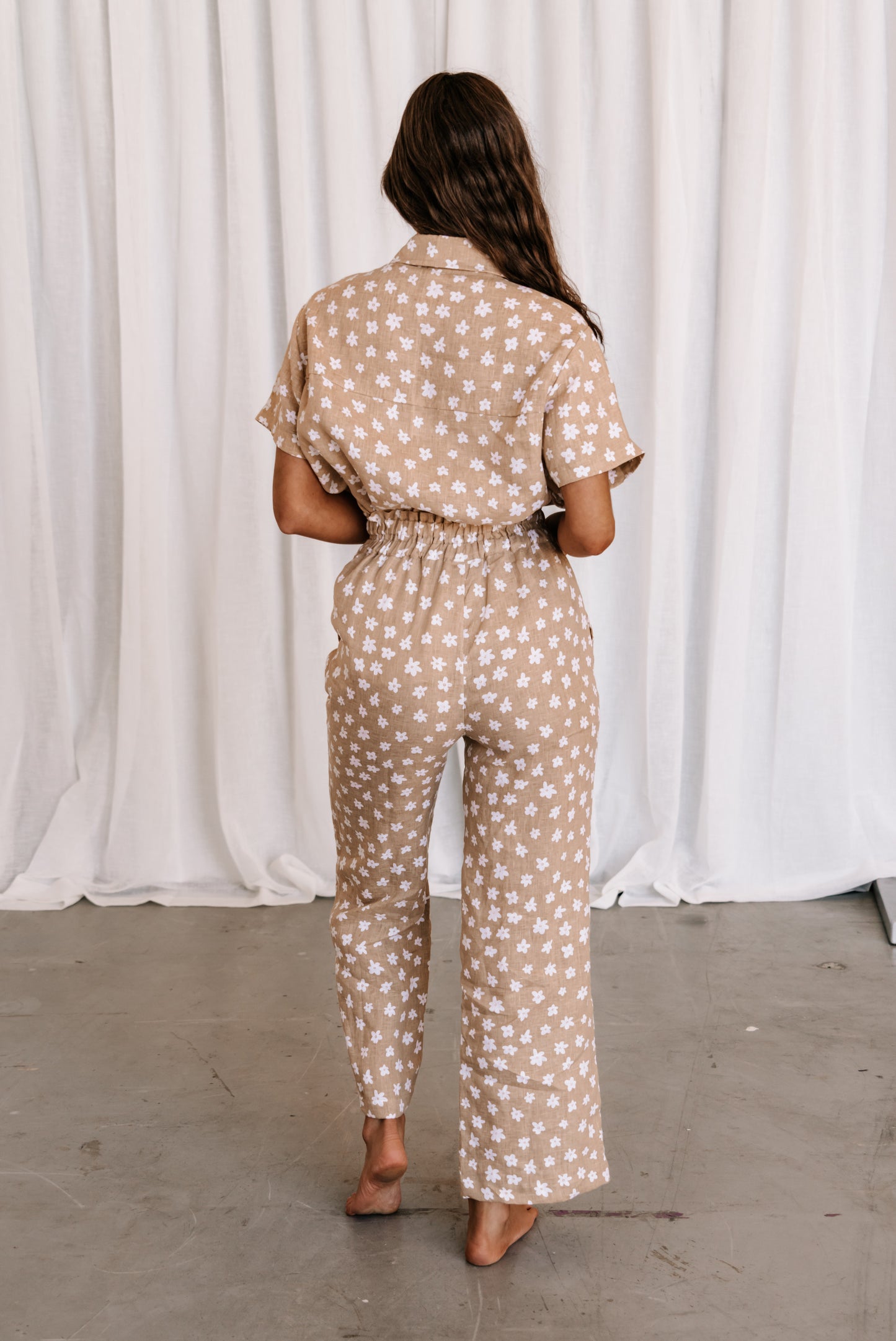 Aggie Pant | Daisy Hazelnut