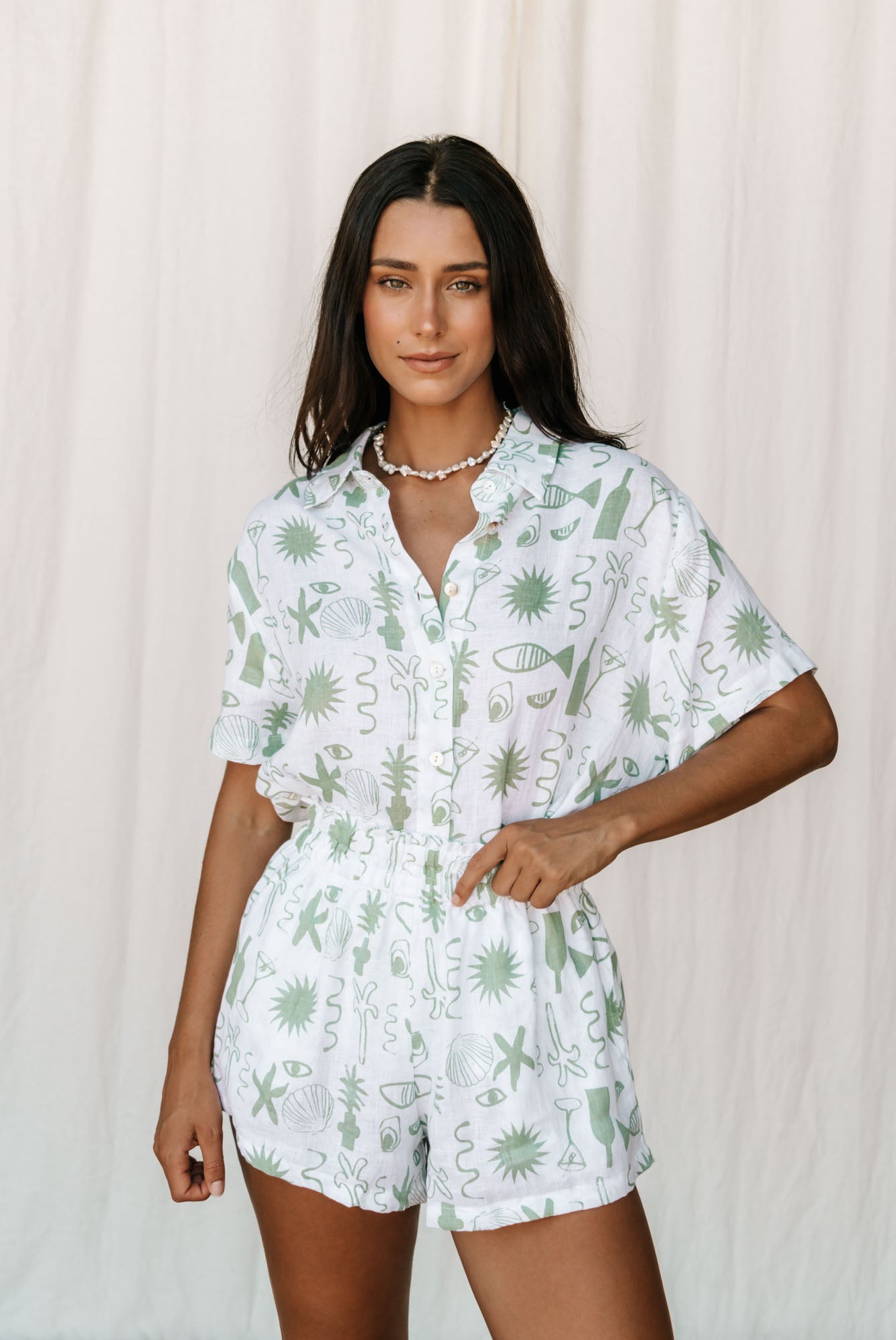 Etta Short 'Long Lunch' | Green