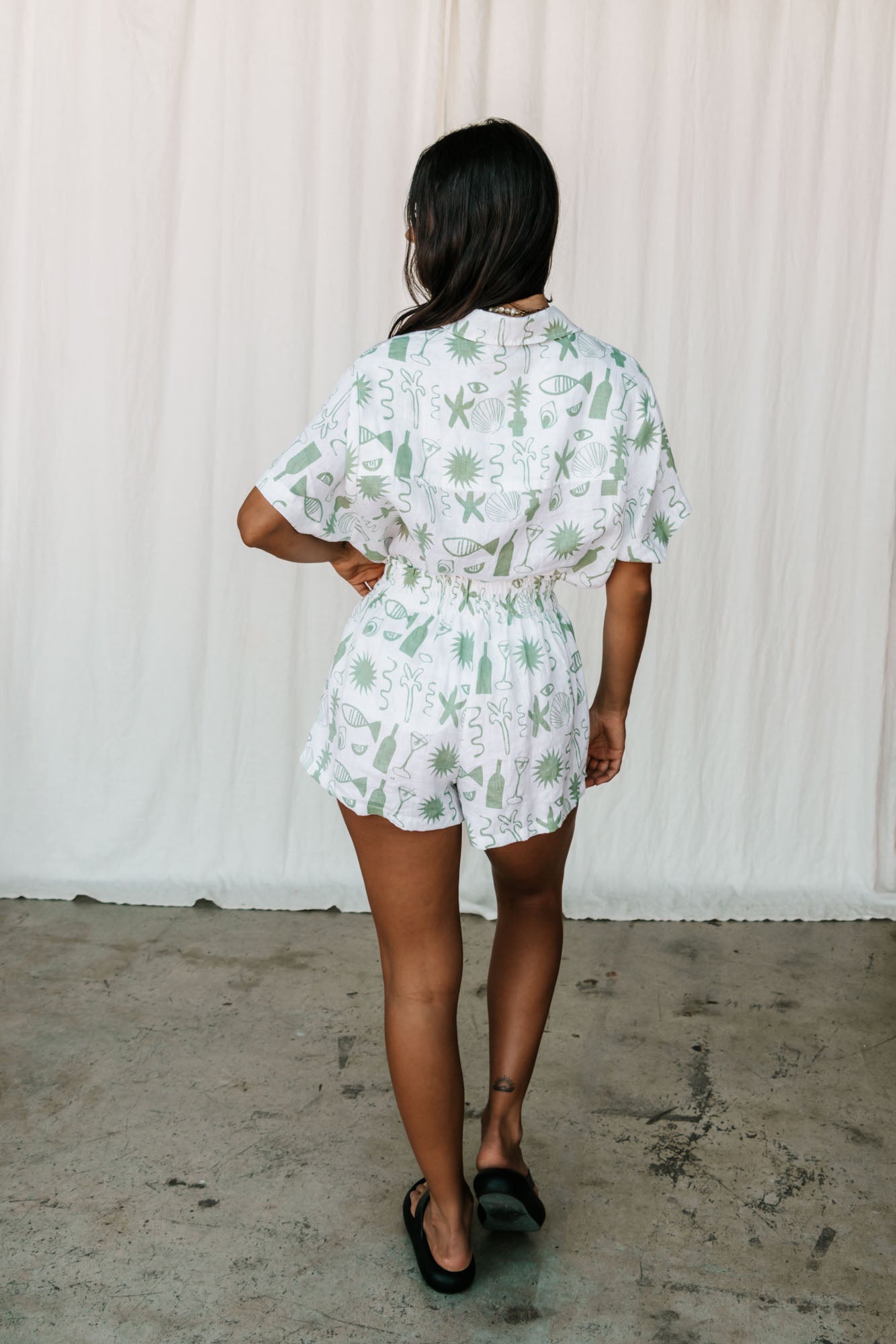 Etta Short 'Long Lunch' | Green