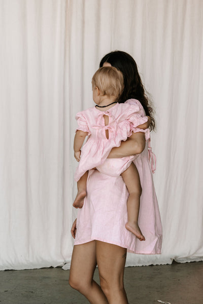 Minnie Dress | Baby Pink