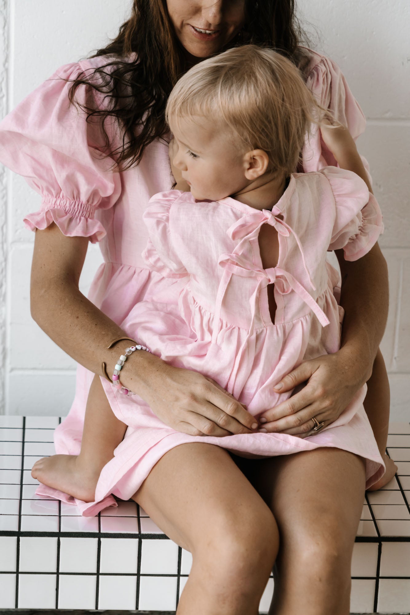 Minnie Dress | Baby Pink